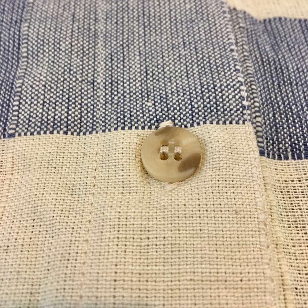 Lemon Grass Striped Button Up - image 4